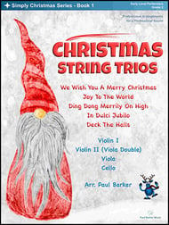 Christmas String Trios - Book 1 P.O.D. cover Thumbnail